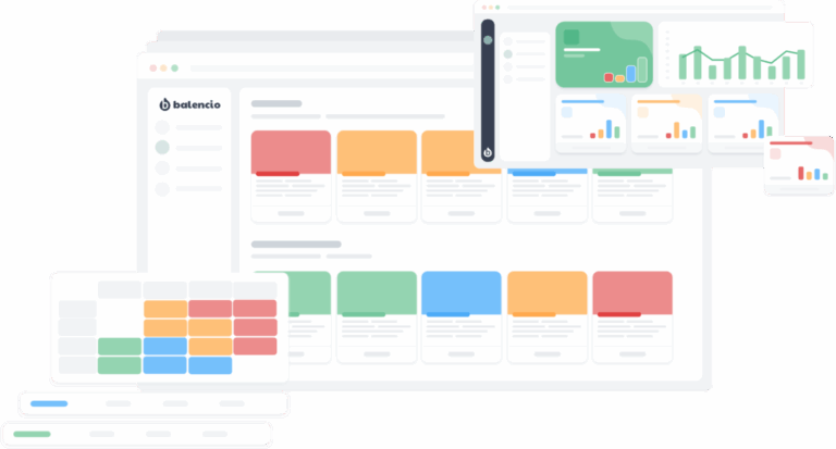 Dashboard de la plateforme Balencio pour mesurer le capital humain